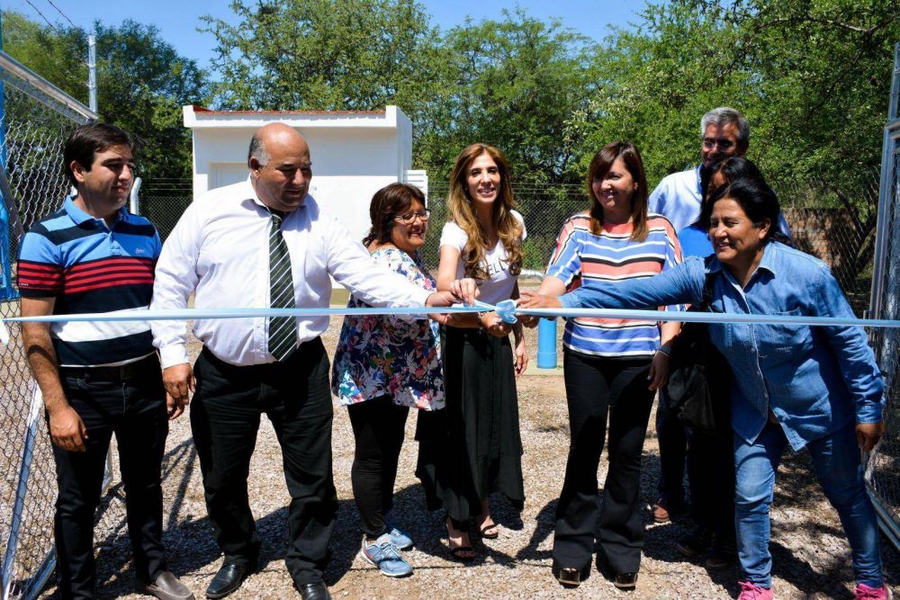 La gobernadora inaugur una planta potabilizado de agua en Campo Nuevo