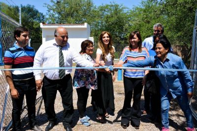 La gobernadora inaugur� una planta potabilizado de agua en Campo Nuevo