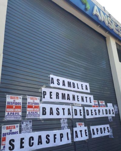 La UDAI Anses de Munro, amaneci� cerrada en protesta por despido de trabajadores