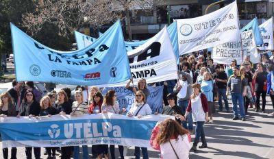 Paran los docentes: UTELPa inicia su plan de lucha contra el ajuste