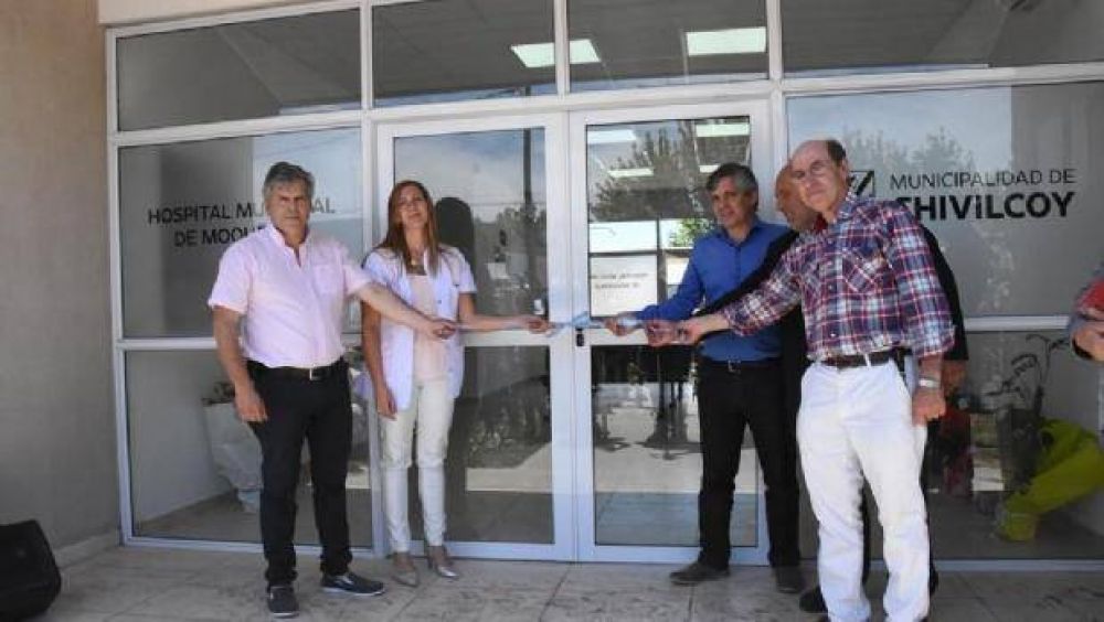 Se inaugur el rea de consultorios externos Sara Audicio en el Hospital de Moquehu
