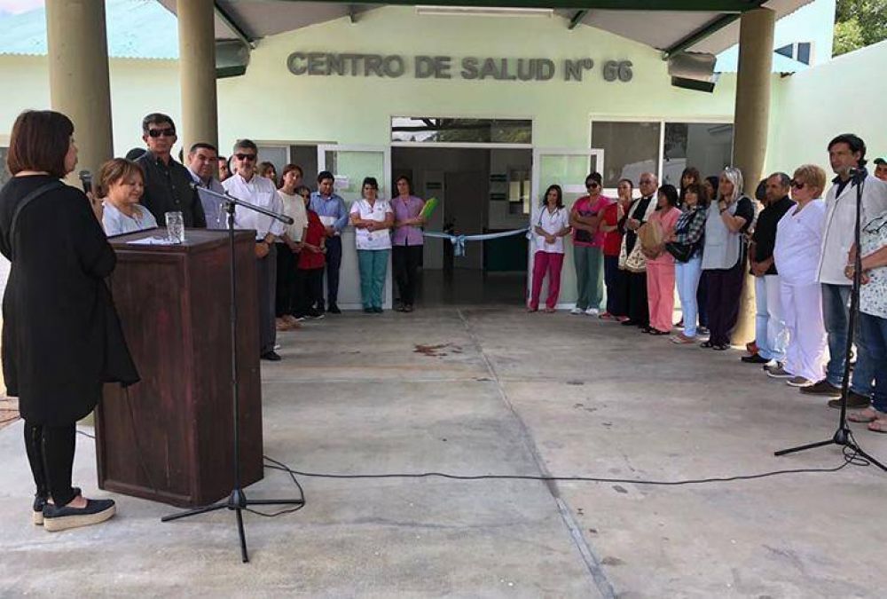 Inauguraron la obra de puesta en valor del centro de salud de Papagayos