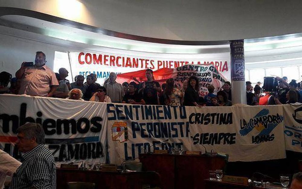 Comerciantes de La Noria llevaron su reclamo al Concejo