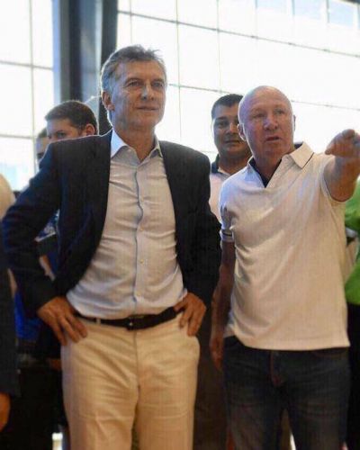 Mac Allister se sac� una foto con Macri y habla de �fuerte apoyo�