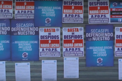 Cierran delegaciones de ANSES en todo el pa�s por un paro de APOPS