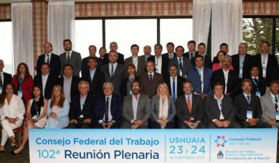Se reunió el Consejo Federal del Trabajo en Ushuaia