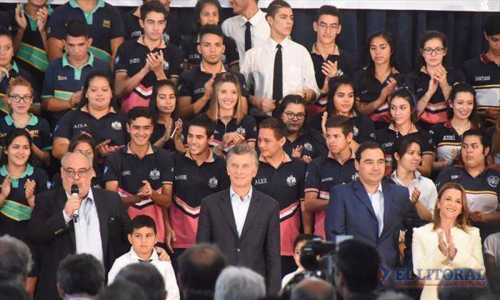 Novena visita de Macri que ensalz a Colombi y asegur vamos a seguir juntos