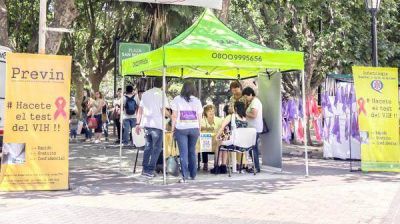 Realizan jornada preventiva del HIV