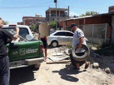 Lomas: refuerzan la fumigaci�n en los barrios para prevenir el dengue