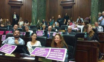 El FpV porte�o se opuso al presupuesto y a la venta de tierra p�blica