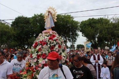 Una multitud particip� de la Marcha de la Esperanza n�mero 44