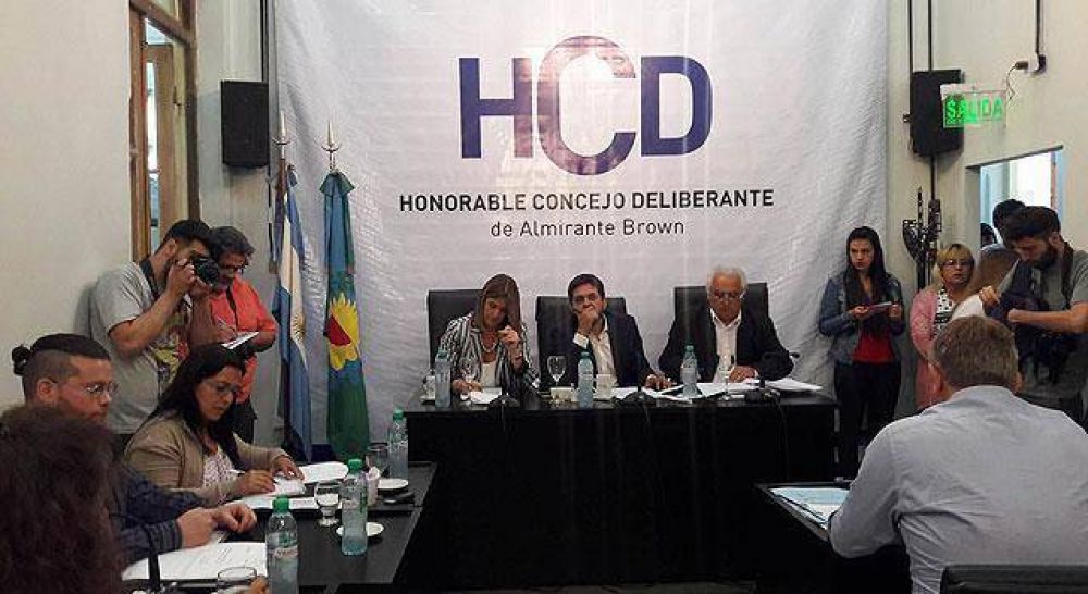 El Concejo de Almirante Brown tratar� el Presupuesto 2018