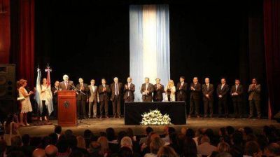 El gobernador Miguel Lifschitz anuncia los cambios en el gabinete