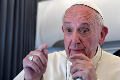 Francisco advirti� sobre los riesgos de 