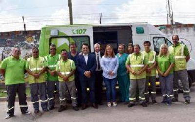 El intendente Dar�o Kubar present� el SAME Provincia en General Rodr�guez