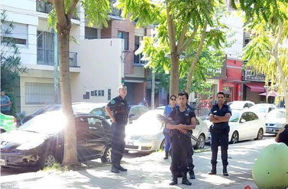 Operativo antitrapitos en la plaza Conesa
