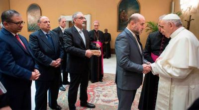 El Papa pide a representantes religiosos de Palestina dialogar respetando los derechos