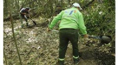 Avanzan las obras en el Parque Central