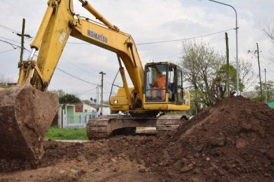 El Secretario de Obras P�blicas habl� sobre los trabajos en el barrio Ameghino
