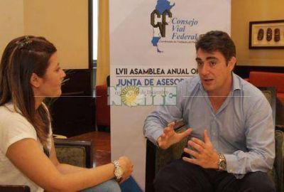 Segundo puente Chaco - Corrientes: �Hay mucho inter�s de las empresas�, destac� Javier Iguacel