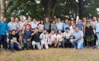 Randazzo comparti un asado con su equipo de la Tercera Seccin Electoral