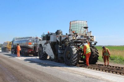 En enero comenzar�n a asfaltar la Ruta 30