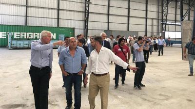 Presentaron la nueva planta de tratamiento de residuos