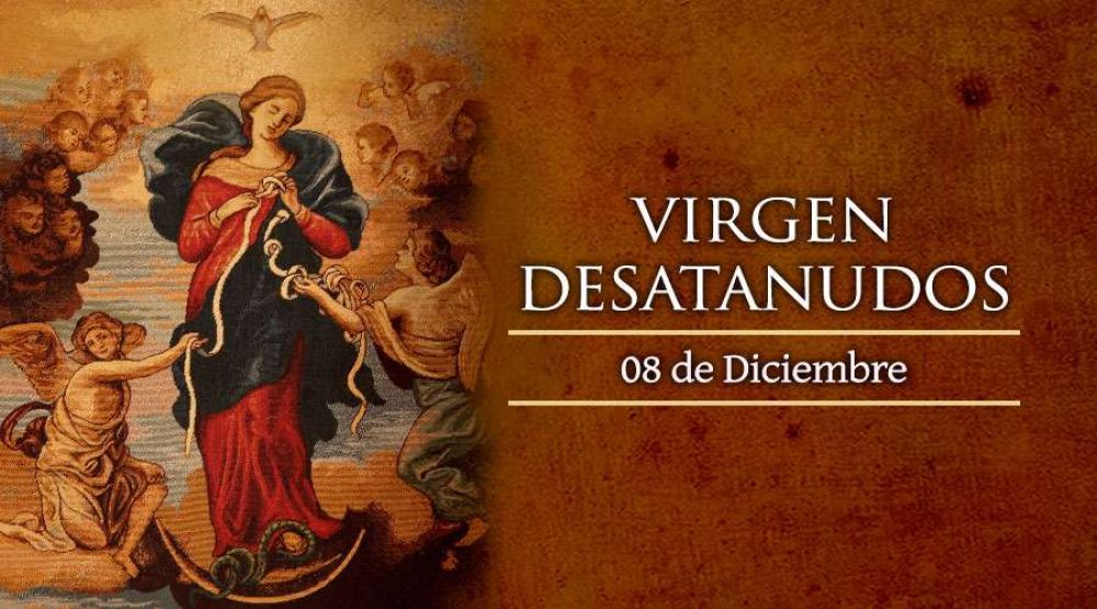 Hoy es la fiesta de la Virgen Desatanudos, la advocacin preferida del Papa Francisco