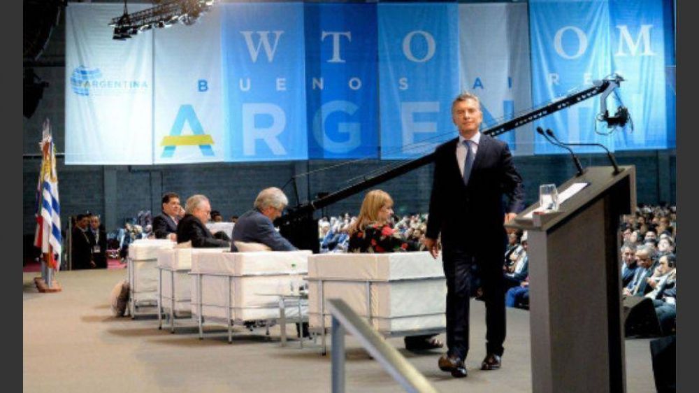 Macri se alinea con la OMC y reclama poner fin a las polticas proteccionistas