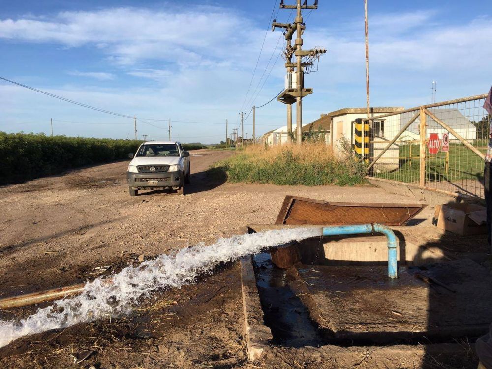 Instalaron un nuevo pozo de agua para Quequ�n