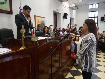 FERNANDO MEZA ES EL NUEVO PRESIDENTE DEL CONCEJO DELIBERANTE DE POSADAS