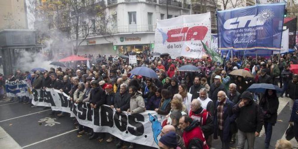 La CTA Autnoma denuncia la persecucin del Gobierno a los sindicatos