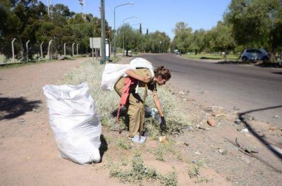 Levantaron 20.000 kilos de basura en el parque General San Mart�n