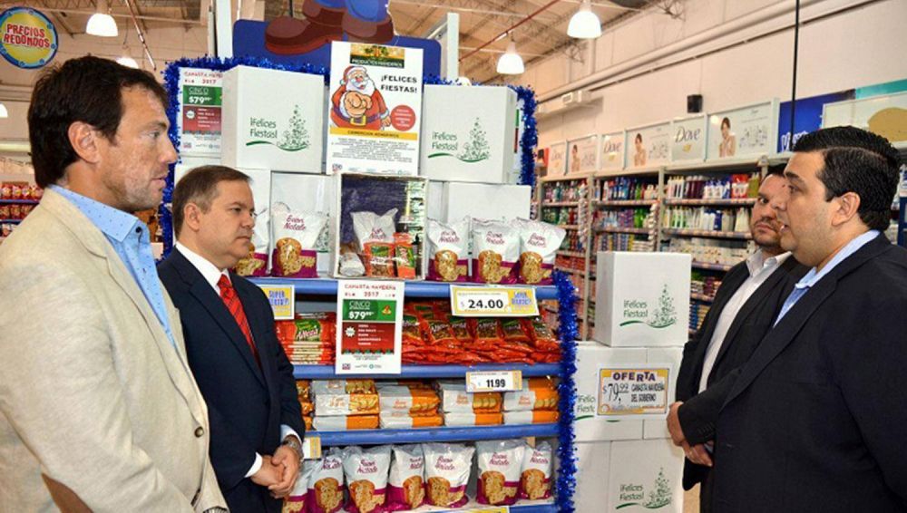 Lanzaron la canasta navide�a en Tucum�n, que tendr� un valor de $ 80