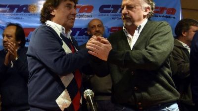 Se cay� la unificaci�n de las CTA de Yasky y Micheli, y llaman a un congreso electoral