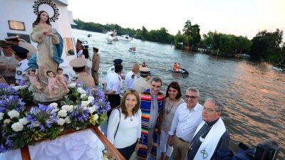 Tigre celebr� el d�a de la Virgen con m�s de 50 mil personas