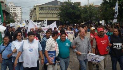 Lunes paro provincial y movilizaci�n de estatales