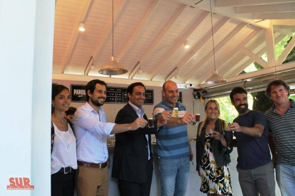 Molina inaugur� formalmente el Jard�n Cervecero de la Quilmes