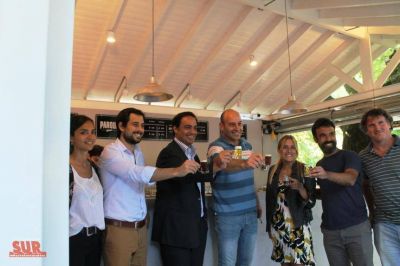 Molina inaugur� formalmente el Jard�n Cervecero de la Quilmes