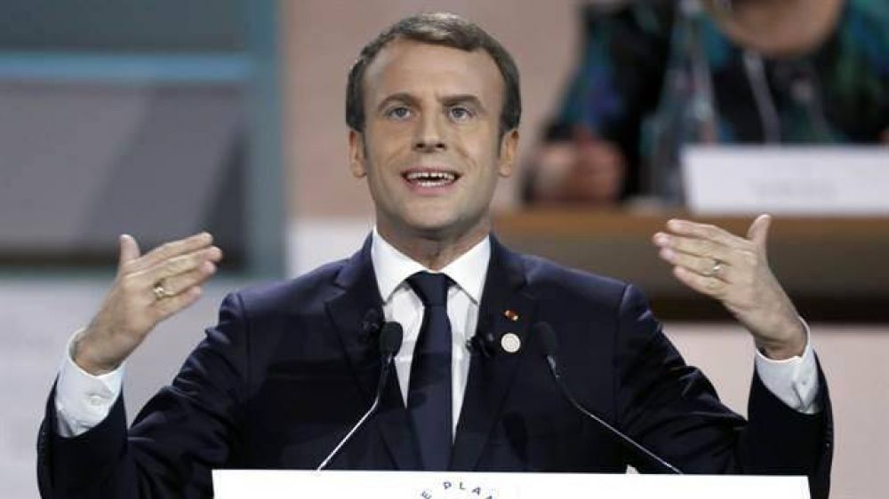 Macron busca consolidarse como lder global con una cumbre climtica
