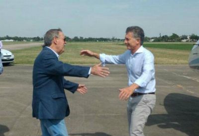 Macri supervis� avances en una obra clave en C�rdoba