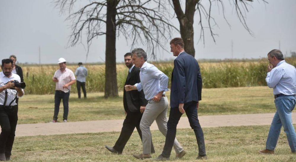 Macri en C�rdoba, entre las obras, el calor y las buenas se�ales hacia Schiaretti