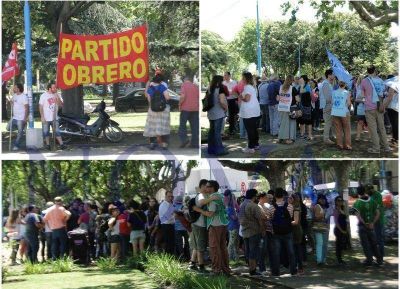 Nueva manifestaci�n contra el ajuste frente al municipio