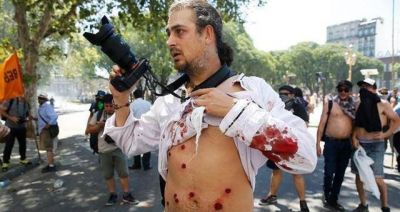 El Sindicato de Prensa repudi� la agresi�n a periodistas y fot�grafos