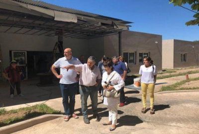 Corval�n visit� el nuevo Hospital �Ren� Favaloro� de El Trapiche