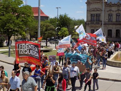 Marcharon nuevamente contra la reforma jubilatoria