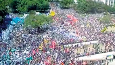 La masiva marcha que fue invisibilizada