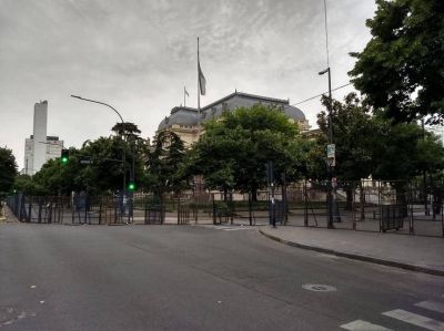 Una Legislatura s�per blindada para un d�a de tensi�n en la provincia de Buenos Aires