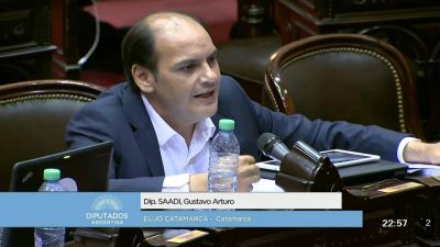 Saadi anticip� que acompa�ar� con disidencias la reforma tributaria