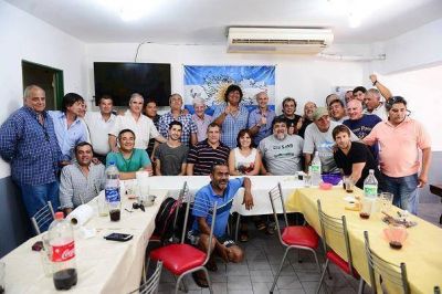 Andreotti y los ex combatientes de Malvinas festejaron por el trabajo conjunto durante 2017